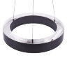 ULO-K18B 20W-4000K-R30 IP40 BLACK Светильник линейный светодиодный подвесной, Кольцо, диаметр 30см, Белый свет 4000K, 2200Лм, Алюминий, Цвет чёрный, TM Uniel - фото 8