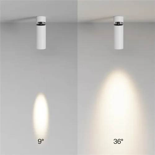 Потолочный светильник Фокус / FOCUS LED 12 Вт 3000 К 9° (Белый) C055CL-L12W3K-SS-W - фото 4