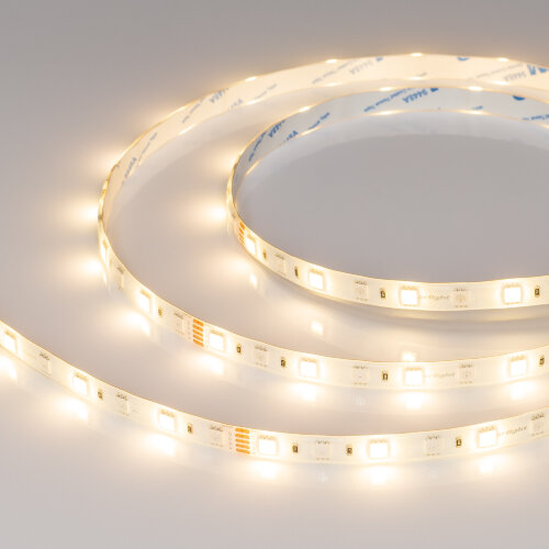 Светодиодная лента RTW-SE-В60-10mm 24V RGBW-Warm (14.4 W/m, IP65, 5060, 5m) (Arlight, Открытый) 034185 - фото 3