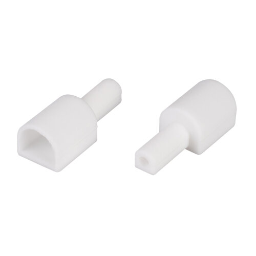 Силиконовая заглушка для ленты RTW-5000PWT с отверстием под кабель (Arlight) - фото 1