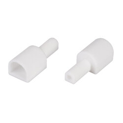 Силиконовая заглушка для ленты RTW-5000PWT с отверстием под кабель (Arlight)