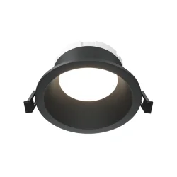 Встраиваемый светильник Пай / Share 1*GX53 12 Вт IP 44 (Черный) DL126-GX53-B