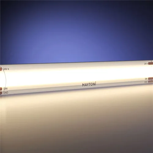 Светодиодная лента 24В COB 12Вт/м 3000K 5м IP 65 201256 (Белый) - фото 2