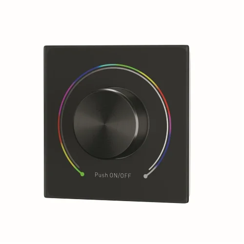 Роторная панель управления DALI DT8 RGB (Черный) - фото