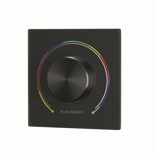 Роторная панель управления DALI DT8 Цветная (RGB) (Черный) 721038 - фото