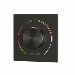 Роторная панель управления DALI DT8 Цветная (RGB) (Черный) 721038
