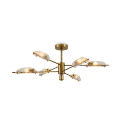 Потолочный светильник Freya FR5420CL-06BS (Латунь)