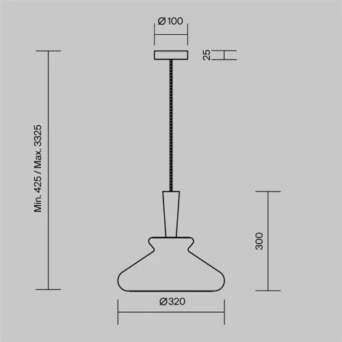 Подвесной светильник Toys GU10x1 (Белый) - фото 7