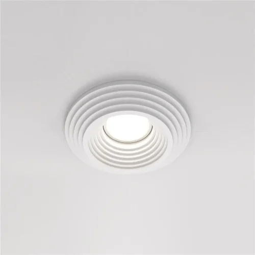 Встраиваемый светильник Gyps Modern GU10 10Вт (Белый) - фото