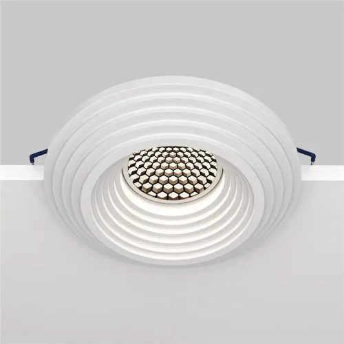 Встраиваемый светильник Gyps Modern GU10 10Вт (Белый) - фото 3