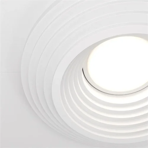 Встраиваемый светильник Gyps Modern GU10 10Вт (Белый) - фото 9