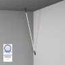 DK7502-BK Cветильник-трос в оплетке FLEX со светодиодом 2м 24V DC 35W 360° 3000К IP20 черный Цветопередача: >90, Световой поток: 1540Лм.