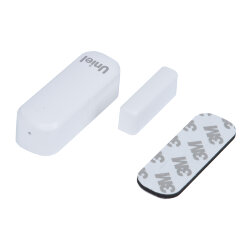 USN-A510 OS-WF WHITE Умный датчик открытия дверей и окон Wi-Fi, на батарейках AAAx2 н-к, PUSH оповещение, Накладной, Белый, Голосовое управление+приложение UnielSmart, TM Uniel
