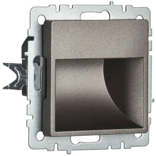 Подсветка светодиодная BRITE встраив. ПЛ20-БрТБ механизм бронза IEK BR-FL20-K45 - фото 4