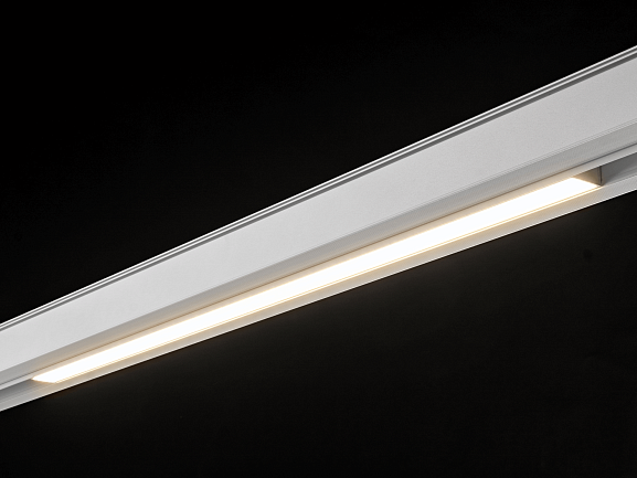 Светильник трековый линейный, серия SY-LINK, Белый, 12Вт, IP20, Нейтральный белый (4000К), SY-LINK-600-WH-12-NW. Фото 2