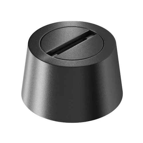 Чаша накладная Parity для двойного вывода ленты черная (Черный) - фото