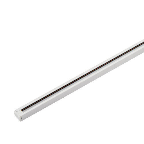 TR1001-WH Шинопровод однофазный, 1 м, белый, заглушки в комплекте.