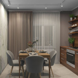 Шинопровод однофазный, 1 м, белый, заглушки в комплекте, Denkirs TR1001-WH