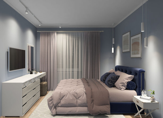 TR1001-WH Шинопровод однофазный, 1 м, белый, заглушки в комплекте. Фото 5