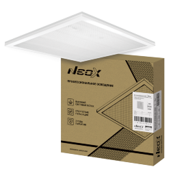 Панель светодиодная универсальная ДВО-02 3640-ПРИЗМА 36Вт 4000К IP40 595х595х15мм NEOX