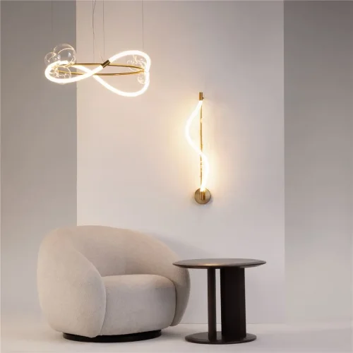 Подвесной светильник Oasis 3000К 44Вт (Латунь) - фото 5