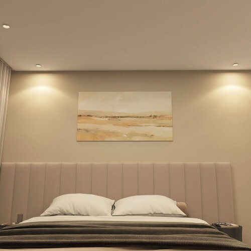 DK2070-WH Встраиваемый светильник , IP 20, 50 Вт, GU10, белый, алюминий. Фото 4