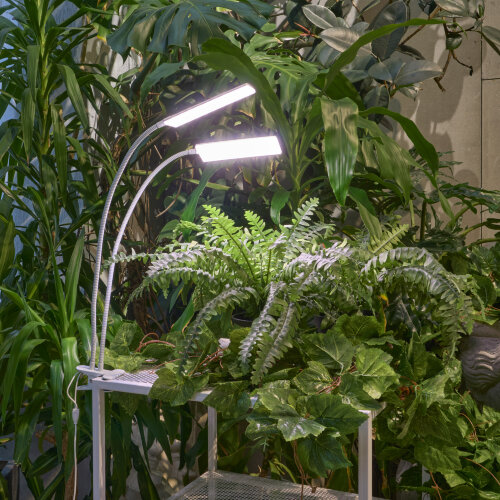 ULT-P37-24W-SPFR-TM-60 IP40 WHITE TWIN Светильник для растений светодиодный с таймером, на прищепке, Спектр для фотосинтеза, TM Uniel - фото 9