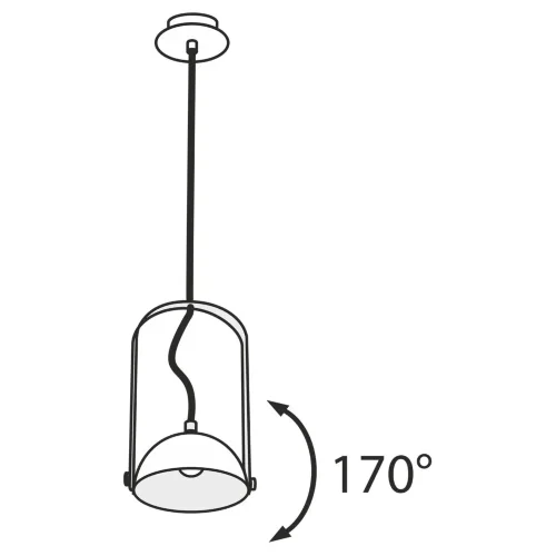 Подвесной светильник Хюгге / Hygge 3000К 6Вт (Белый) MOD047PL-L5W3K - фото 4