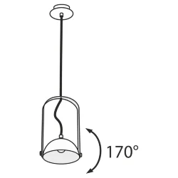 Подвесной светильник Хюгге / Hygge 3000К 6Вт (Белый) MOD047PL-L5W3K