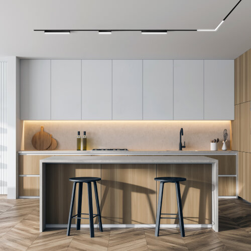 DK8018-BK Поворотный матовый светильни SMART 18W DIM 3000K-6000K черный. Фото 5