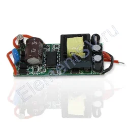 Светодиодный драйвер бескорпусной ZF-AC LD39 (220V, 15W, 10-25V, 600mA)