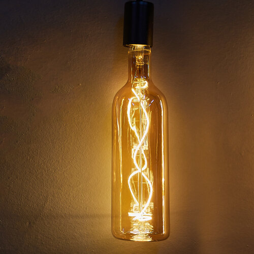 LED-SF21-5W-SOHO-E27-CW GOLDEN GLS77GO Лампа светодиодная SOHO, Золотистая колба, Спиральный филамент - фото 8