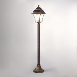 Apus F черное золото уличный светильник на столбе IP44 GL 1009F (043117)