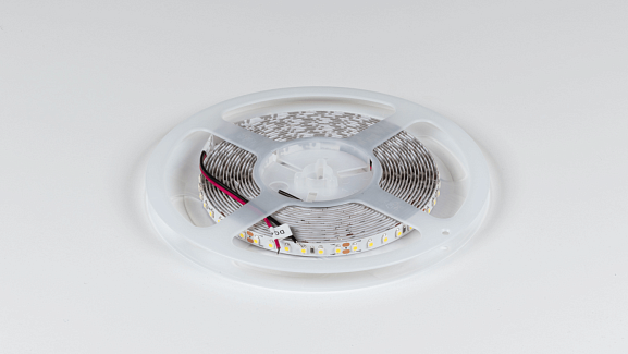 Светодиодная лента холодное белое свечение IP33, DSG3120-24-W-33. Фото 3