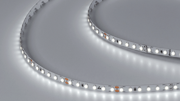 Светодиодная лента холодное белое свечение IP33, DSG3120-24-W-33 - фото