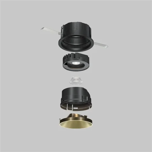 Декоративная рамка-отражатель для серии Wise (Матовое Золото) - фото 9