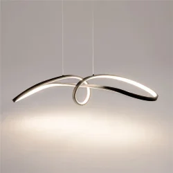 Подвесной светильник Curve 4000К 42Вт (Черный)