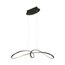 Подвесной светильник Изгиб / Curve 4000К 42Вт (Черный) MOD156PL-L52B4K