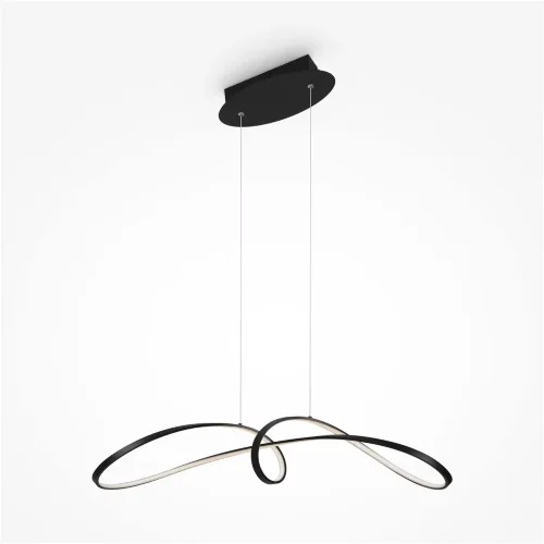 Подвесной светильник Изгиб / Curve 4000К 42Вт (Черный) MOD156PL-L52B4K - фото 5