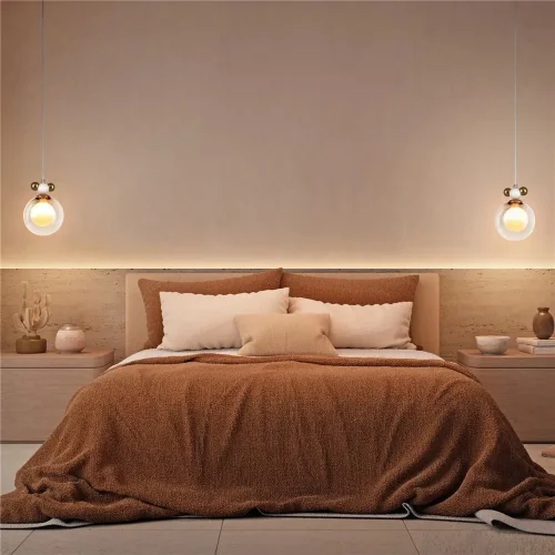 Подвесной светильник Freya FR5364PL-03BS (Латунь) - фото 10