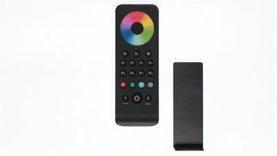 Сенсорный пульт RS3 IC70 RGBW/RGB (RF2,4GHz, 2 zone, 3VDC (AAAx2pcs) - фото II