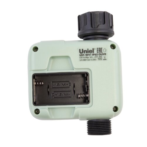 UST-W41 IP65 OLIVE Таймер для автоматического полива, 1 канал, Корпус оливковый - фото 8