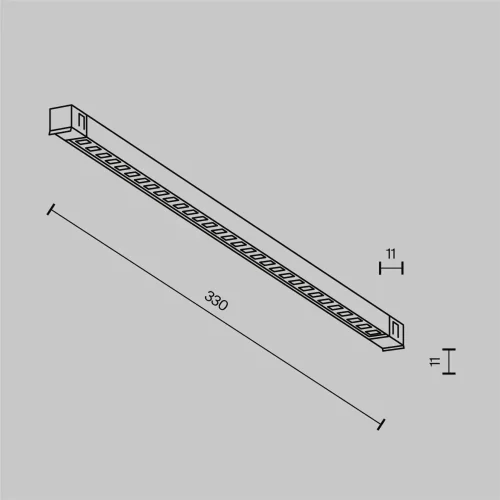Трековый светильник Точки / Points Exility X 4000K 6Вт 40° (Черный) TR241-2-6W4K-B - фото 9