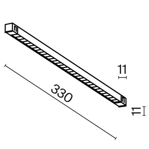 Трековый светильник Точки / Points Exility X 4000K 6Вт 40° (Черный) TR241-2-6W4K-B - фото 4