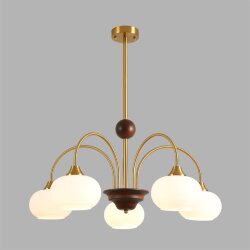 Люстра потолочная «LUMION» 8323/5C, серия: LARINA (крепление на планке) - -