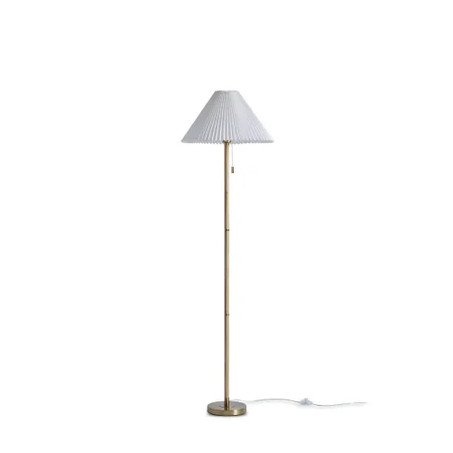 Напольный светильник (торшер) Кинсли / Kinsley (Латунь) FR5533FL-01BS - фото 3