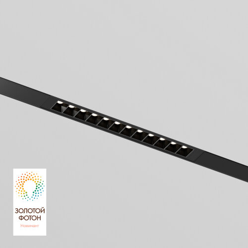 DK8001-BK Линейный светильник SMART LENS 9W DIM 3000K-6000K черный.