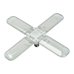 LED-P65-32W-SPFS-E27-CL-P4 PLP32WH Лампа светодиодная для растений, Форма P лепестковая, прозрачная, Спектр для фотосинтеза с высокой цветопередачей