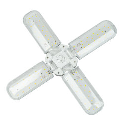 LED-P65-32W-SPFS-E27-CL-P4 PLP32WH Лампа светодиодная для растений, Форма P лепестковая, прозрачная, Спектр для фотосинтеза с высокой цветопередачей