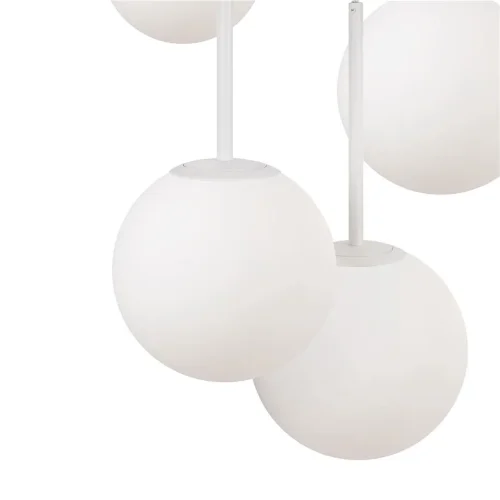 Подвесной светильник Basic form E14х5 (Белый) - фото 7